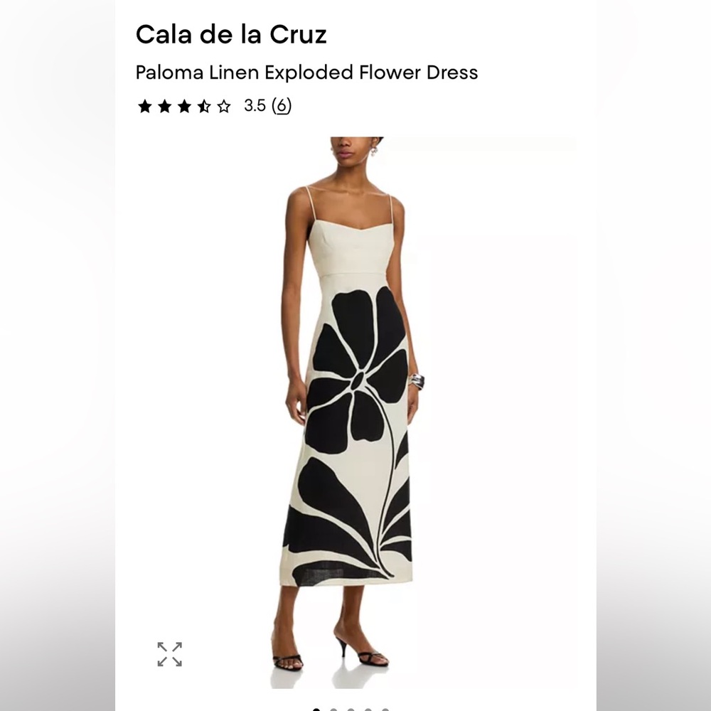 Cala de la Cruz Paloma Linen Maxi Dress (M) - NWT